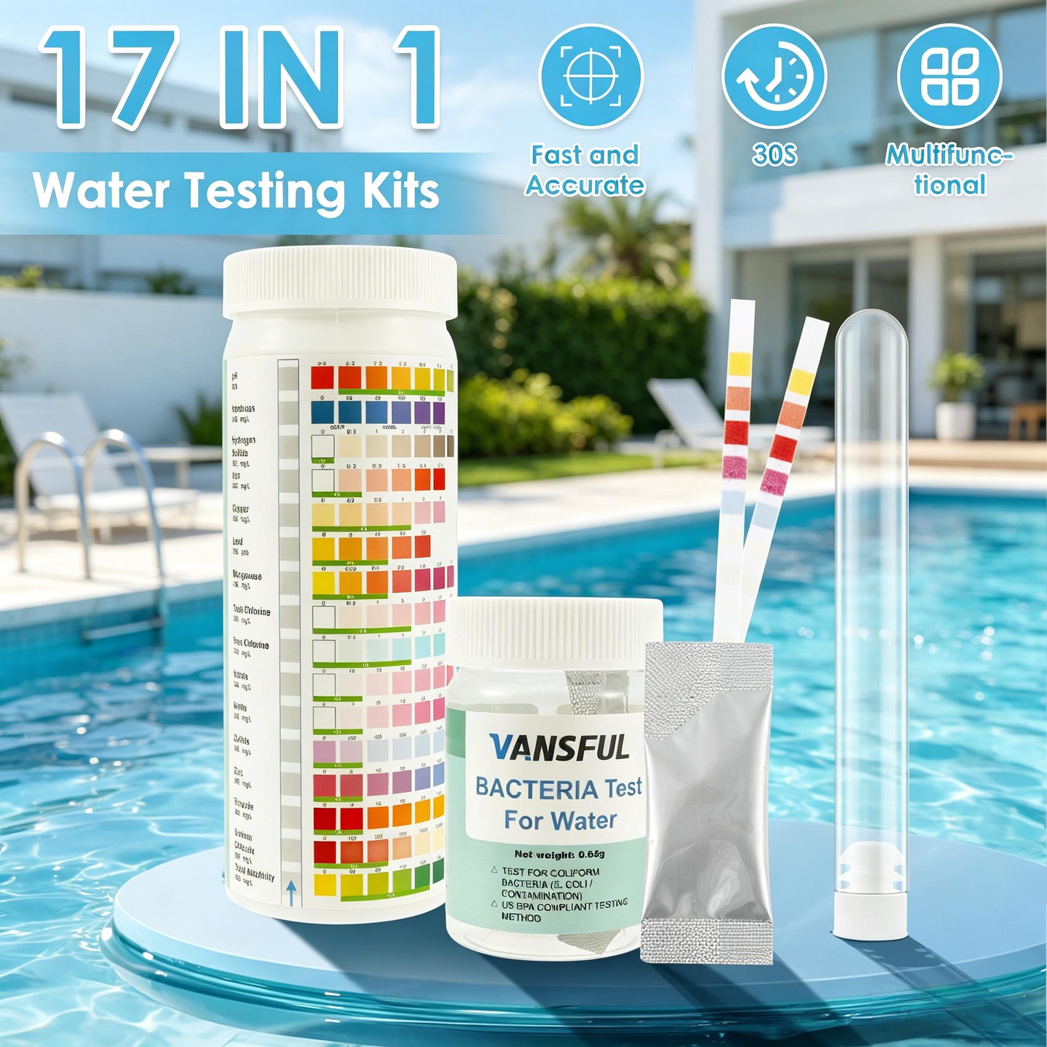 Marine Aquarium Water Test Kit - 100/125Pc Aquarium Test Strips 17 in