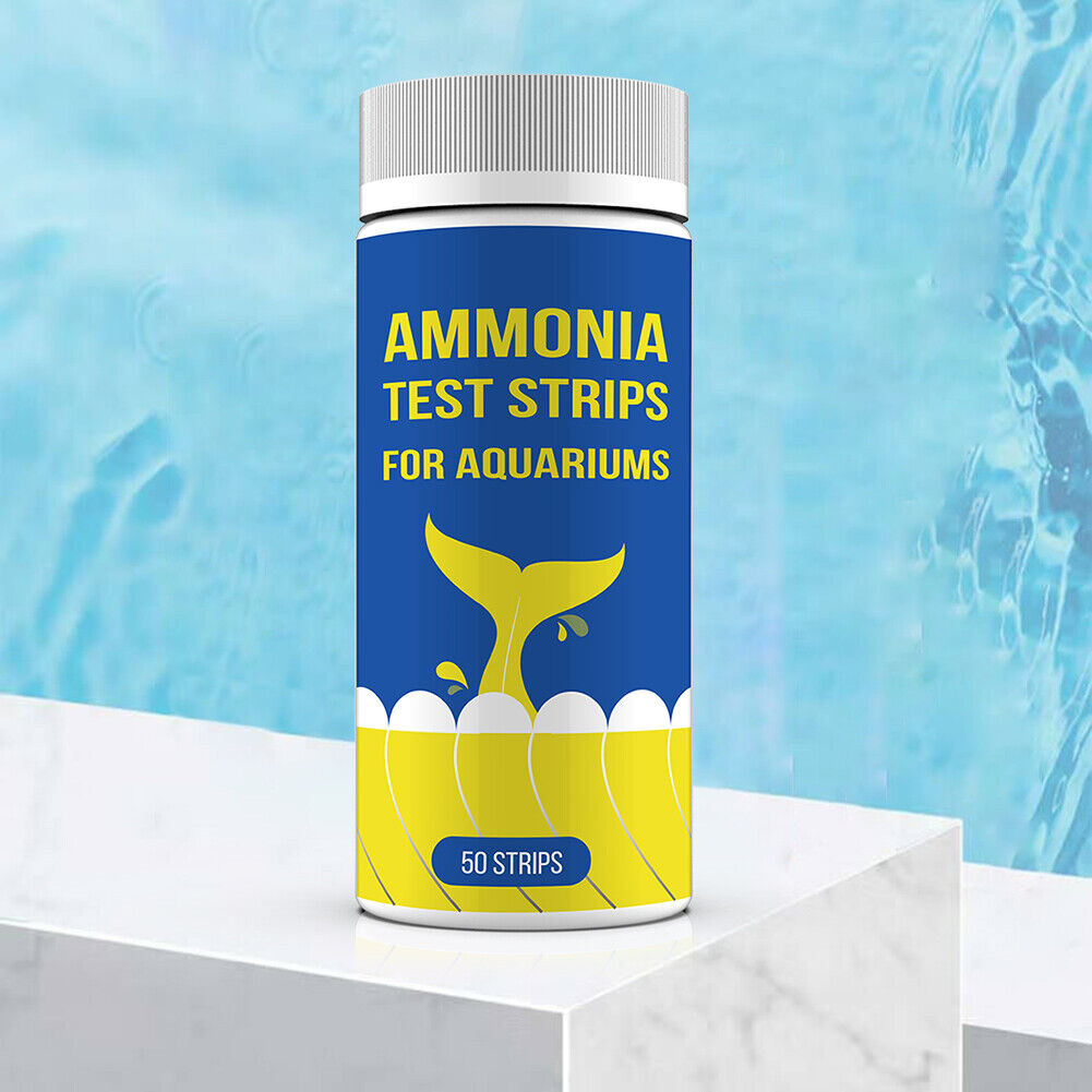 Marine Aquarium Water Test Kit - 50pc Ammonia Nitrogen Quick Water Quality