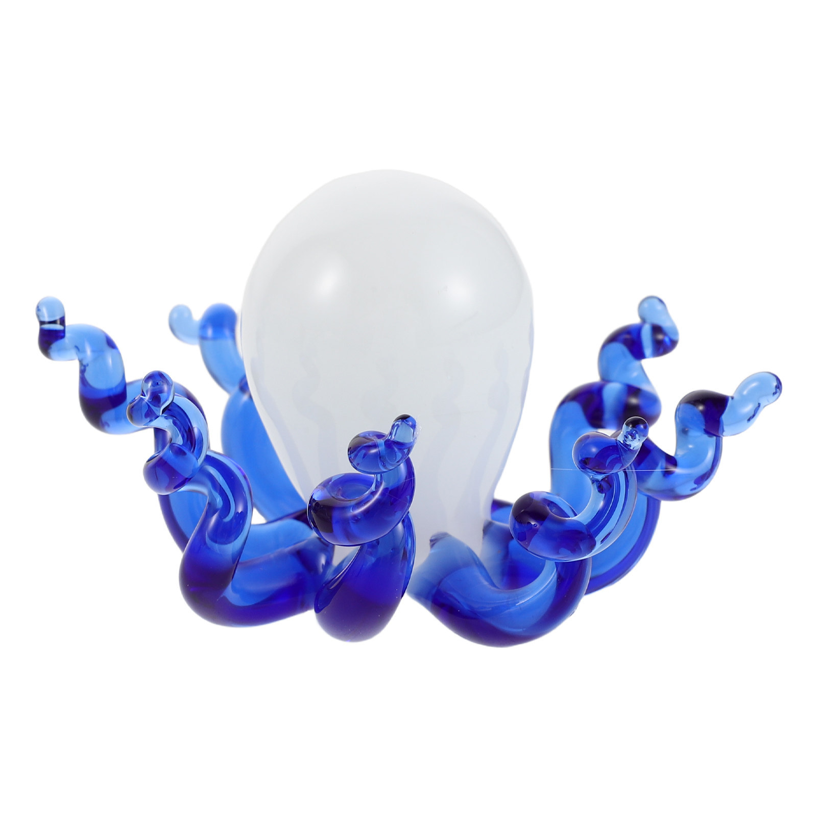 Marine Aquarium Home - Handcrafted Glass Octopus Ornament Miniature Marine