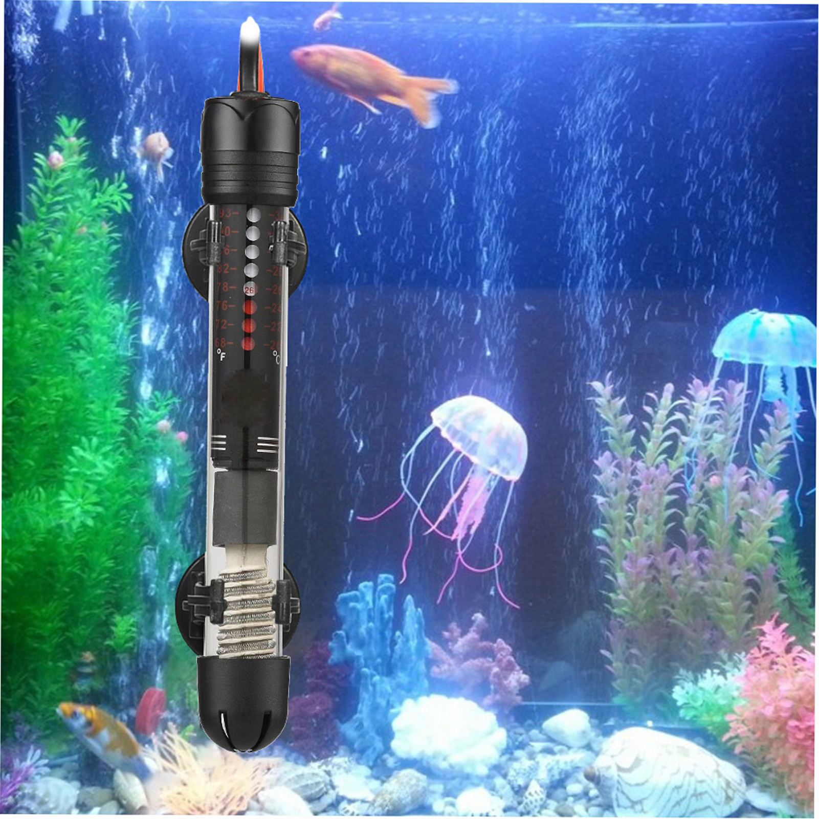 Marine Aquarium Led - Submersible Heater Heating Rod for Aquarium