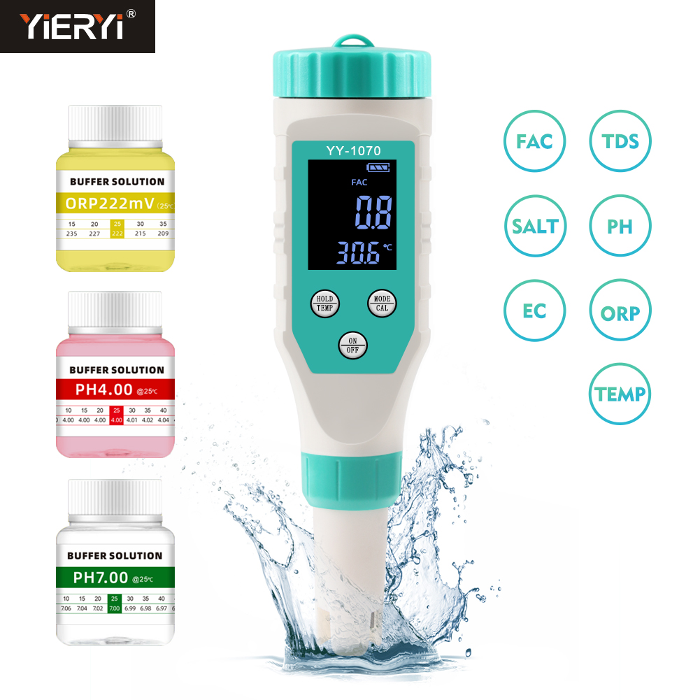 Digital PH/Chlorine/ORP/EC/TDS - Marine Aquarium Water Testing 리뷰 및 가격