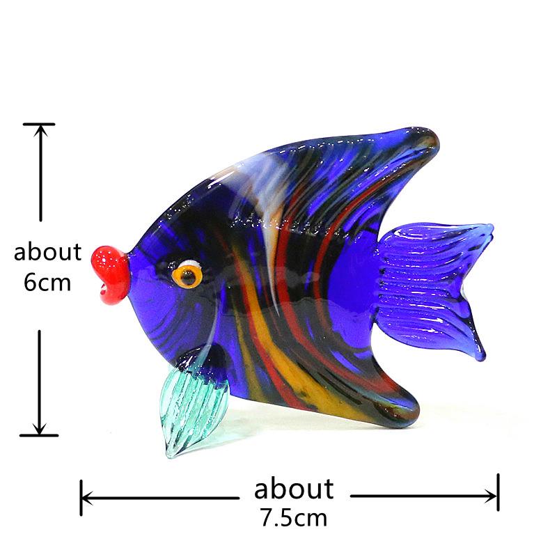 Murano Glass Sea Fish Mini Fig - Marine Aquarium Home 리뷰 및 가격