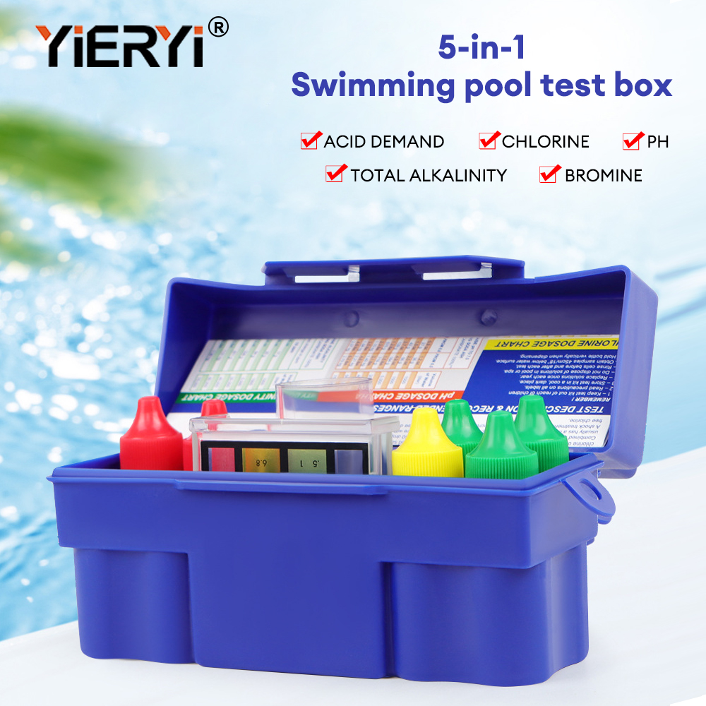 Yieryi 5-Way Test Kit For Pool - Marine Aquarium Water Test Kit 리뷰 및 가격