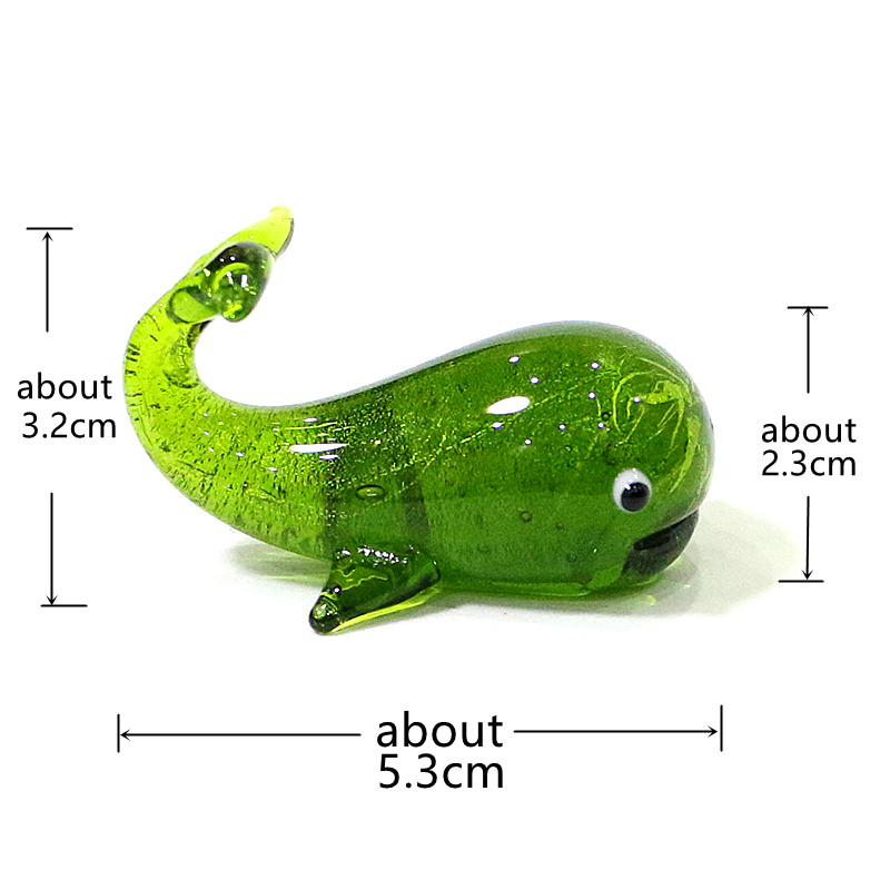 Murano Glass Whale Miniature F - Marine Aquarium Home 리뷰 및 가격