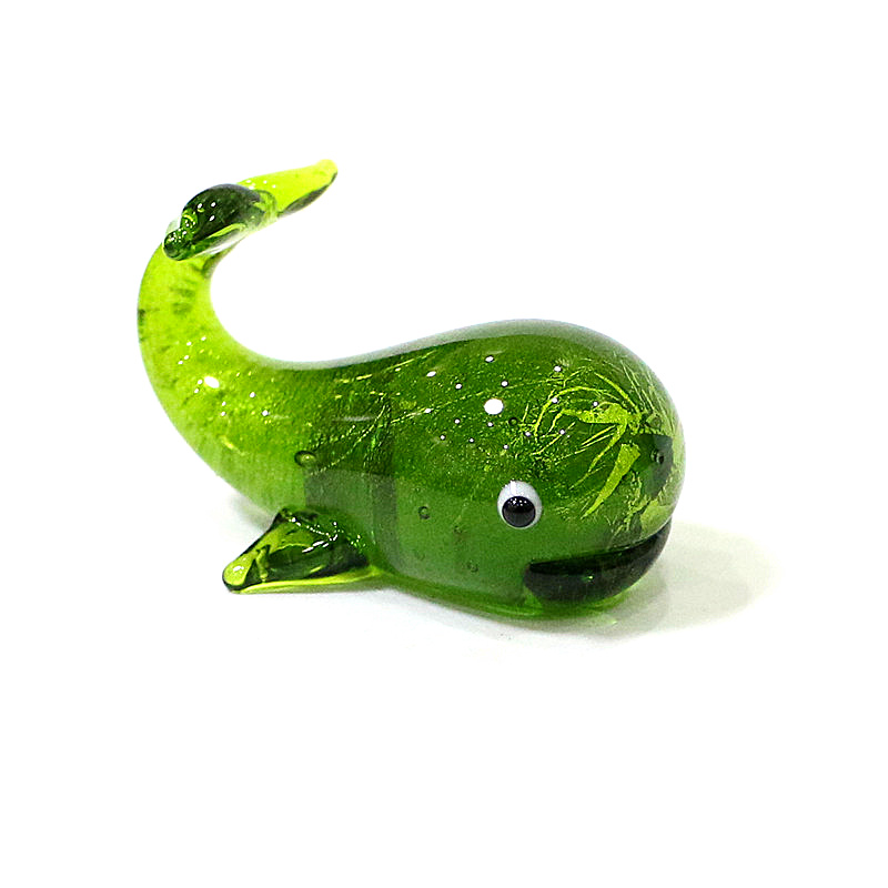 Murano Glass Whale Miniature F - Marine Aquarium Home 리뷰 및 가격