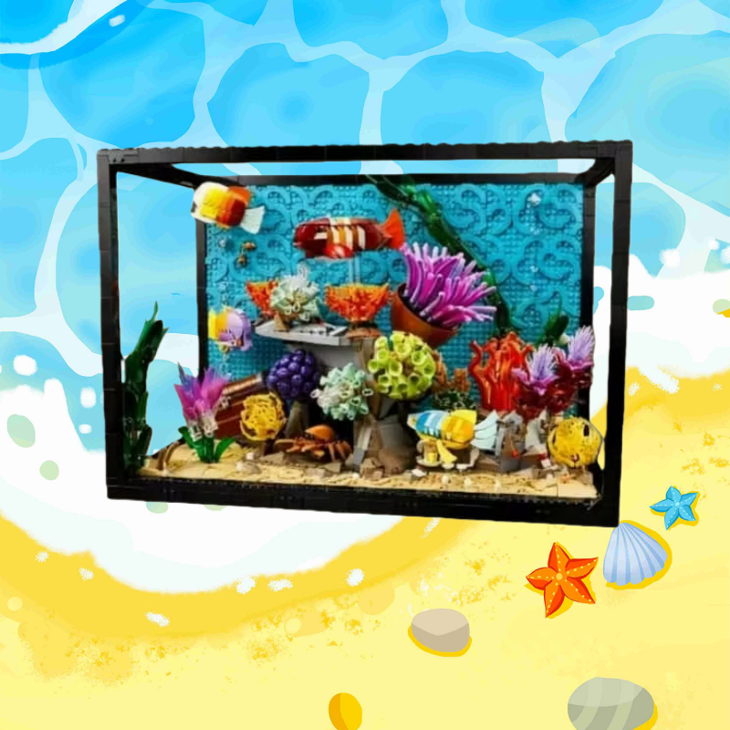 New tropical aquarium fish tan - Marine Aquarium Home 리뷰 및 가격