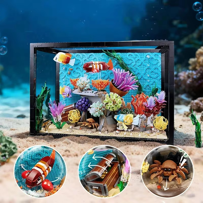 New tropical aquarium fish tan - Marine Aquarium Home 리뷰 및 가격