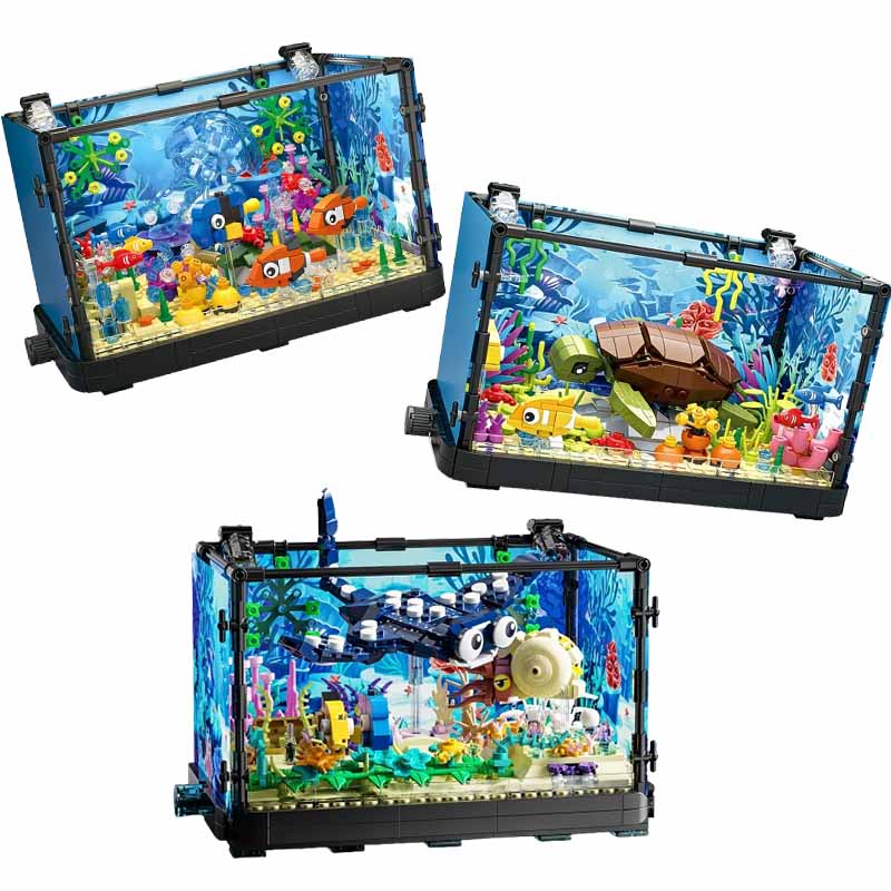 Fish Tank Building Block Set w - Marine Aquarium Home 리뷰 및 가격
