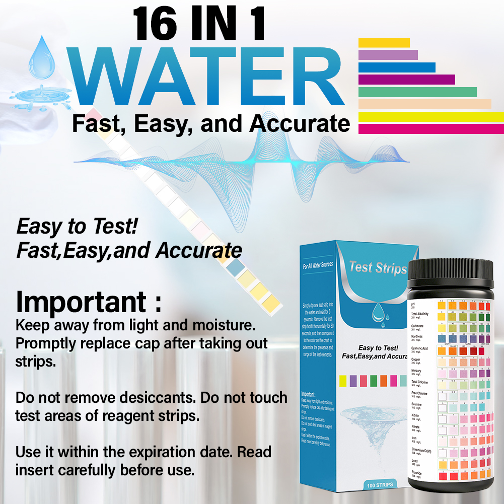 Yieryi 16 in 1 Water Test Stri - Marine Aquarium Water Testing 리뷰 및 가격