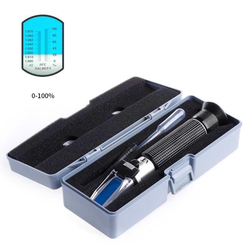Salinity Refractometer Meter W - Marine Aquarium Water Testing 리뷰 및 가격