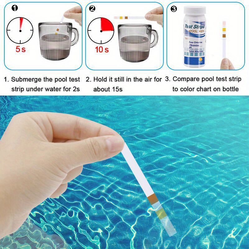 Chlorine PH Test Strips SPA Sw - Marine Aquarium Water Testing 리뷰 및 가격