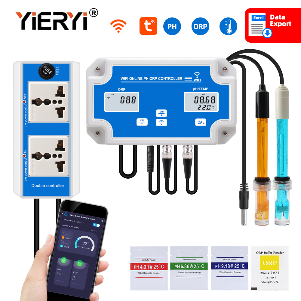 Smart WIFI Online Meter PH ORP - Marine Aquarium Water Test Kit 리뷰 및 가격