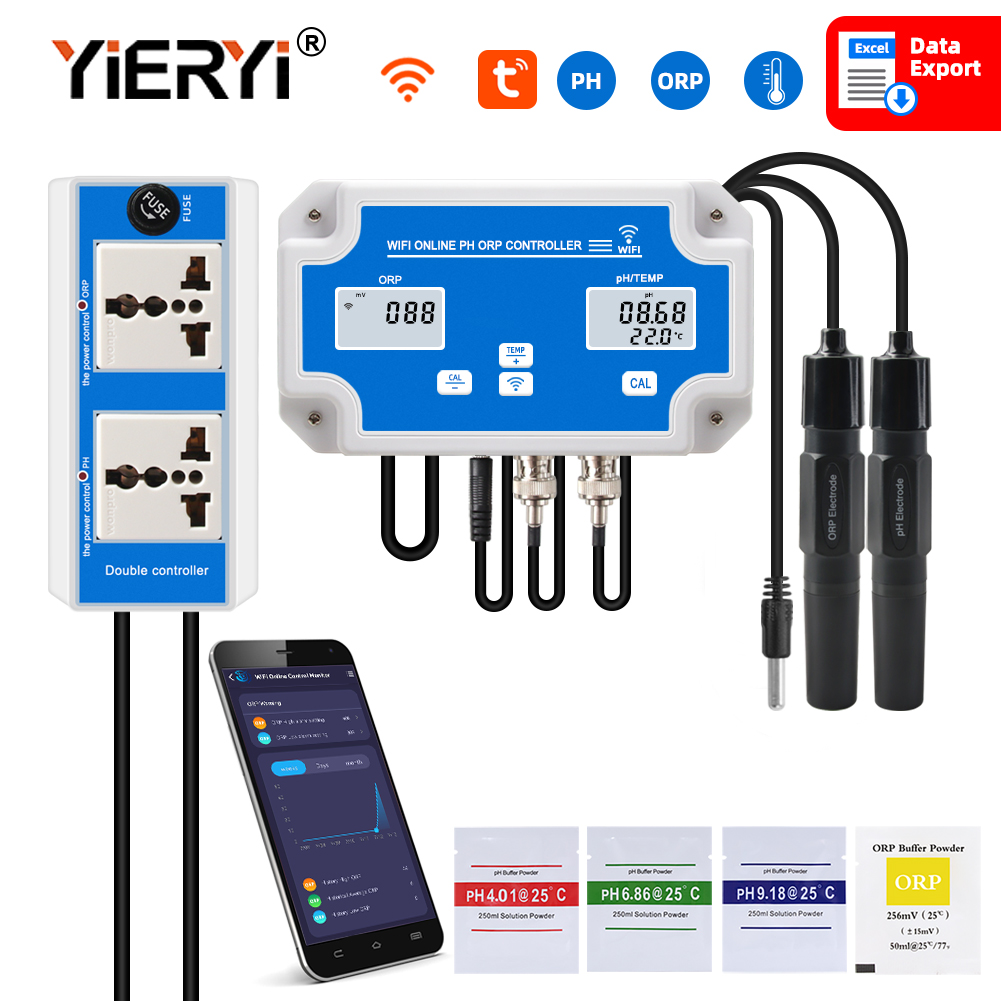 Smart WIFI Online Meter PH ORP - Marine Aquarium Water Test Kit 리뷰 및 가격