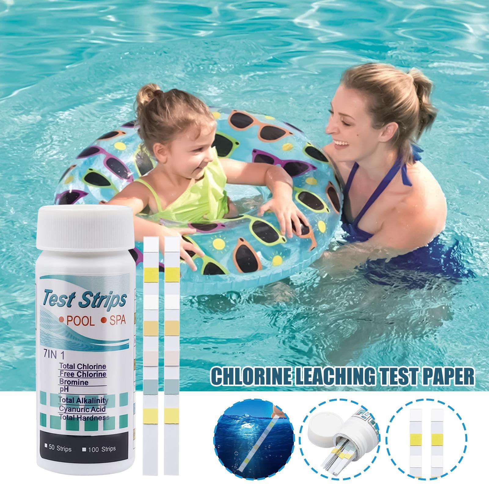 100pcs 7 in 1 Chlorine/PH/Alka - Marine Aquarium Water Testing 리뷰 및 가격