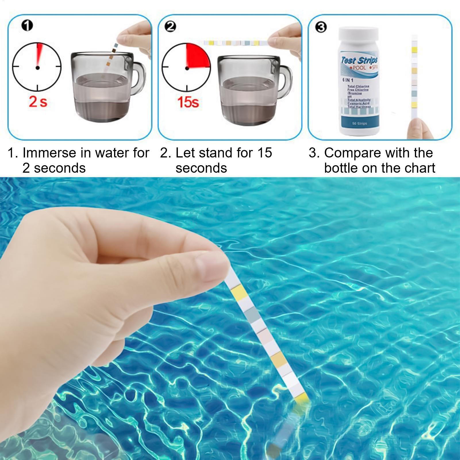 100pcs 7 in 1 Chlorine/PH/Alka - Marine Aquarium Water Testing 리뷰 및 가격