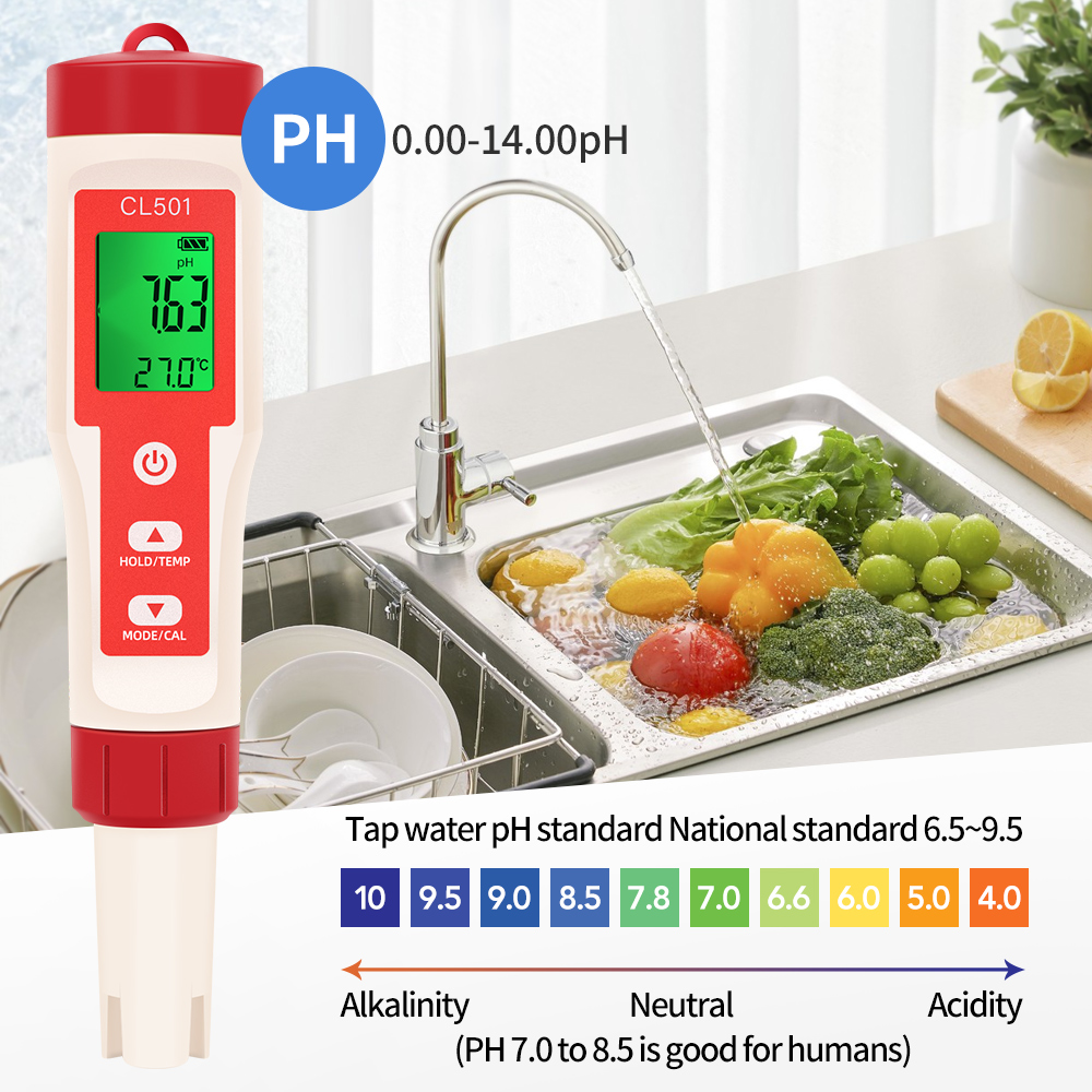 PH/CL2/H2/ORP/Temperature Mete - Marine Aquarium Water Testing 리뷰 및 가격