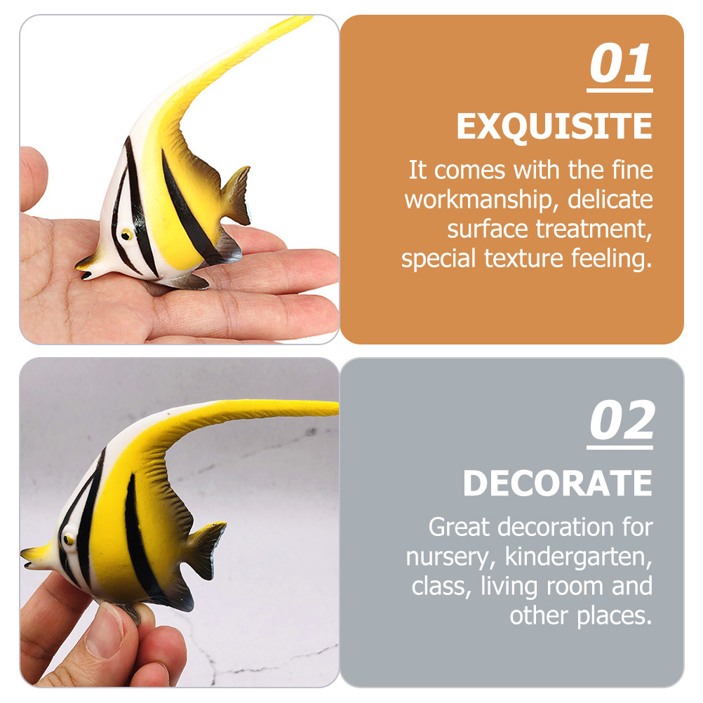 Lifelike Angelfish Plastic Aqu - Marine Aquarium Home 리뷰 및 가격