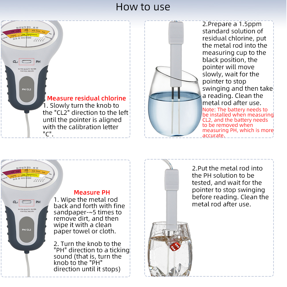 2 in 1 PH Chlorine Meter Chlor - Marine Aquarium Water Testing 리뷰 및 가격