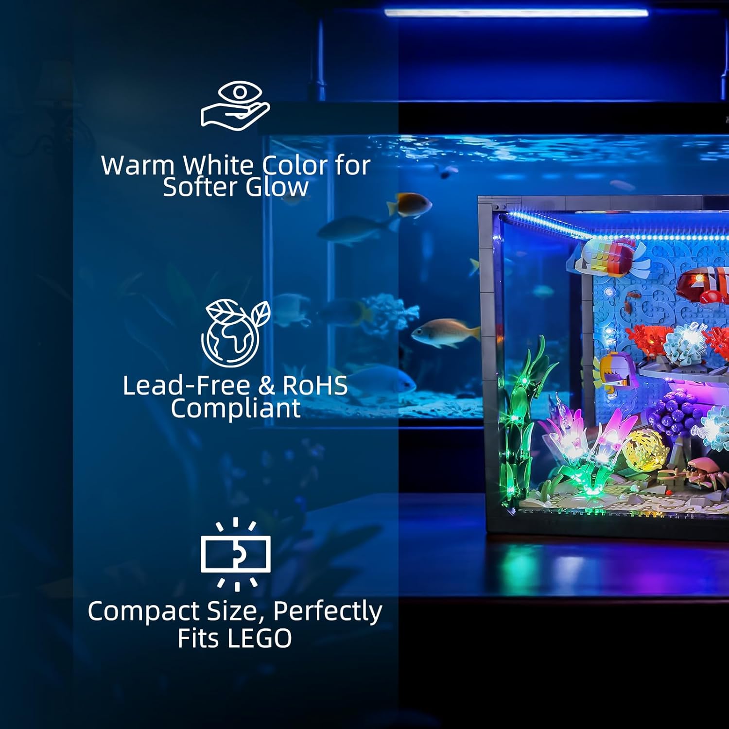 Hprosper LED Light for lego 10 - Marine Aquarium Led 리뷰 및 가격