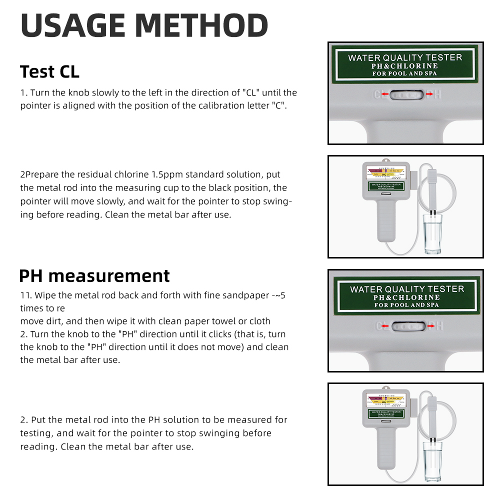 2 in 1 PH Chlorine Meter Teste - Marine Aquarium Water Testing 리뷰 및 가격