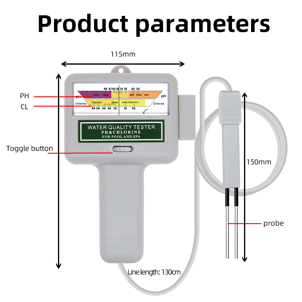 2 in 1 PH Chlorine Meter Teste - Marine Aquarium Water Testing 리뷰 및 가격