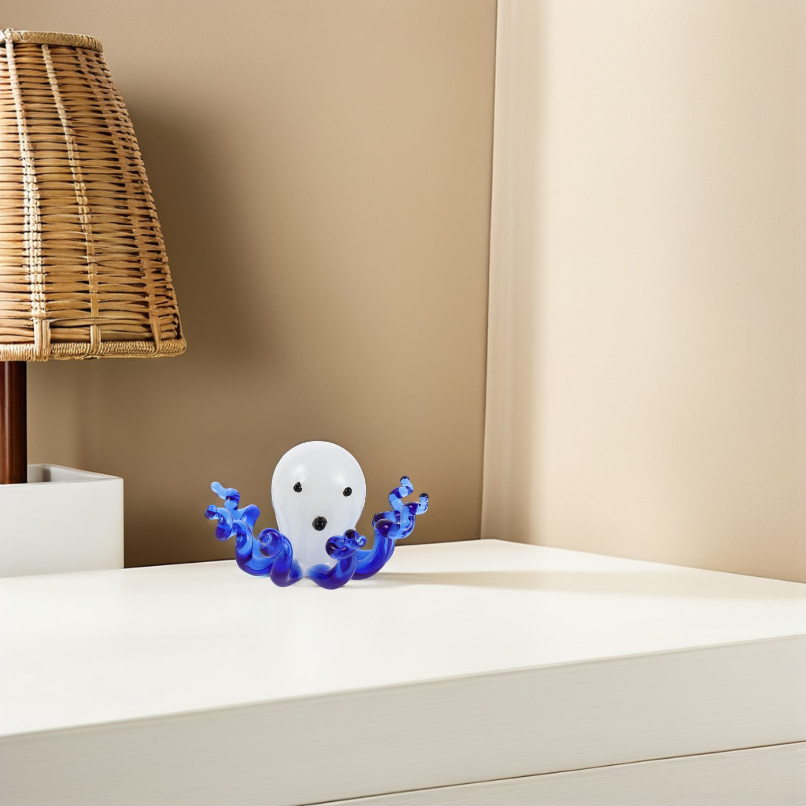 Handcrafted Glass Octopus Orna - Marine Aquarium Home 리뷰 및 가격