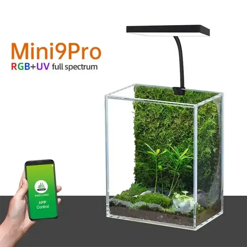 WEEK AQUA Mini 9 Pro USB Nano  - Marine Aquarium Led 리뷰 및 가격