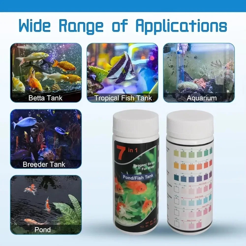 Hot Sale PH Test Strips Water  - Marine Aquarium Water Test Kit 리뷰 및 가격