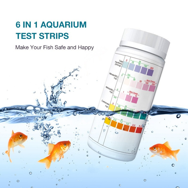 7-IN-1 100strip Aquarium Test  - Marine Aquarium Water Test Kit 리뷰 및 가격