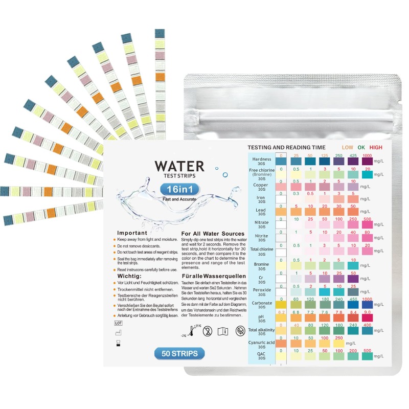 Aquarium Test Strips Freshwate - Marine Aquarium Water Test Kit 리뷰 및 가격