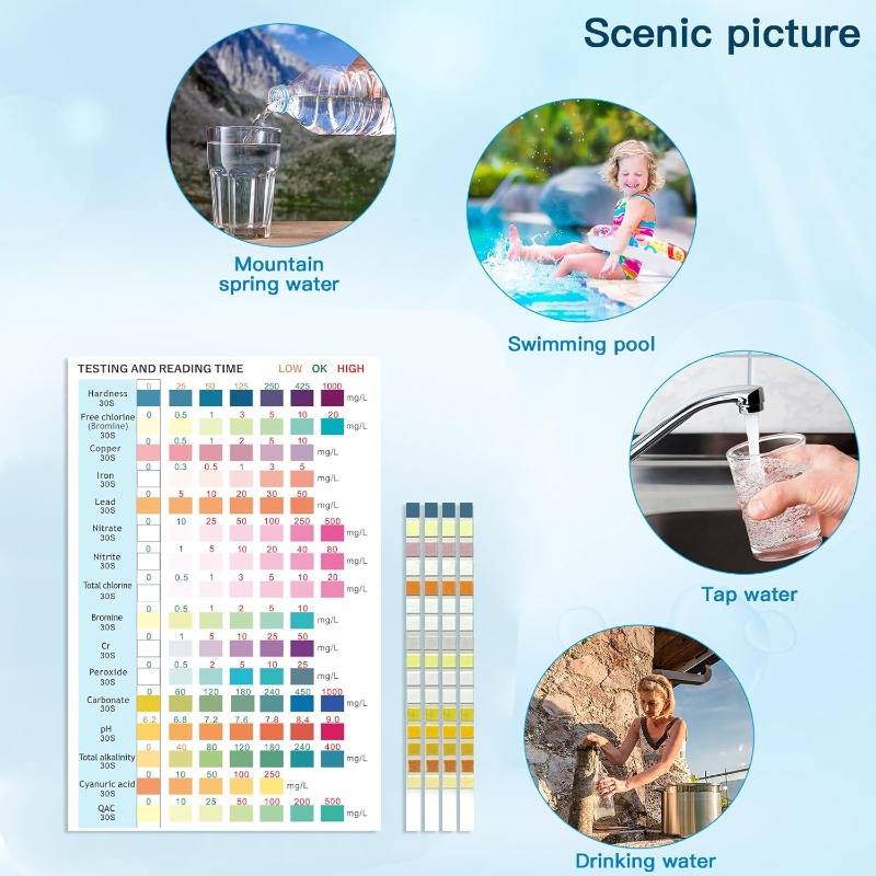 Aquarium Test Strips Freshwate - Marine Aquarium Water Test Kit 리뷰 및 가격