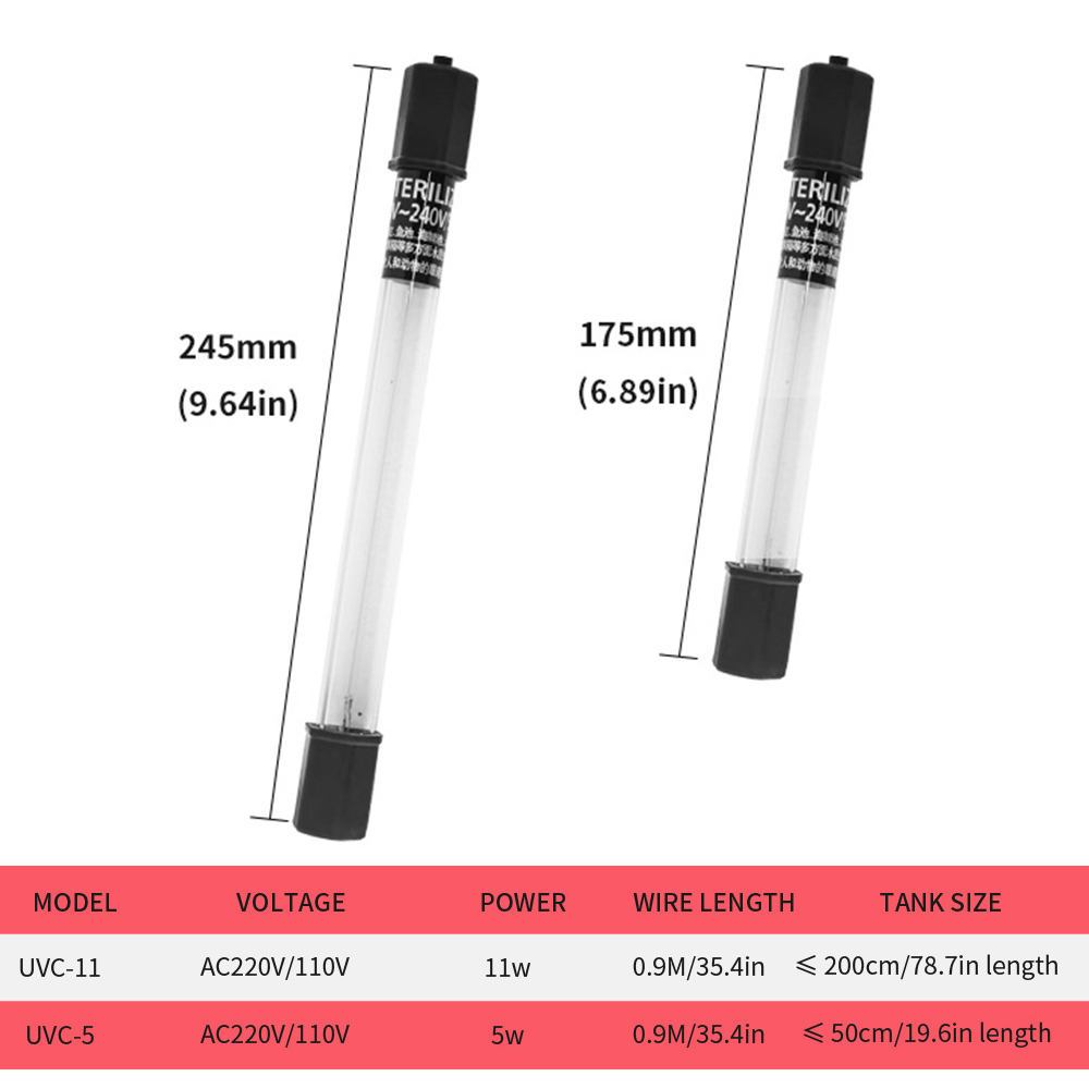 5W/11W Aquarium Clean Light UV - Marine Aquarium Uv 리뷰 및 가격