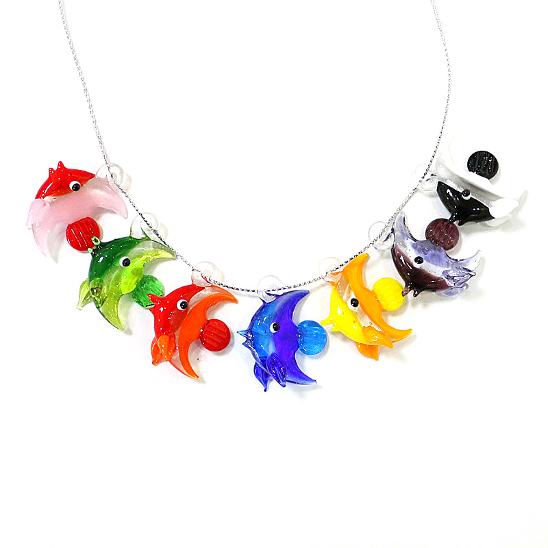 2pcs Mini Fish Glass Pendant C - Marine Aquarium & Regional Centre Reviews 리뷰 및 가격