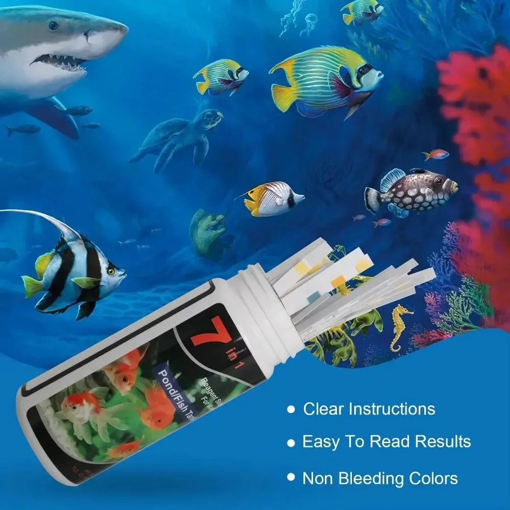Aquarium Test Strip  Freshwate - Marine Aquarium Water Test Kit 리뷰 및 가격