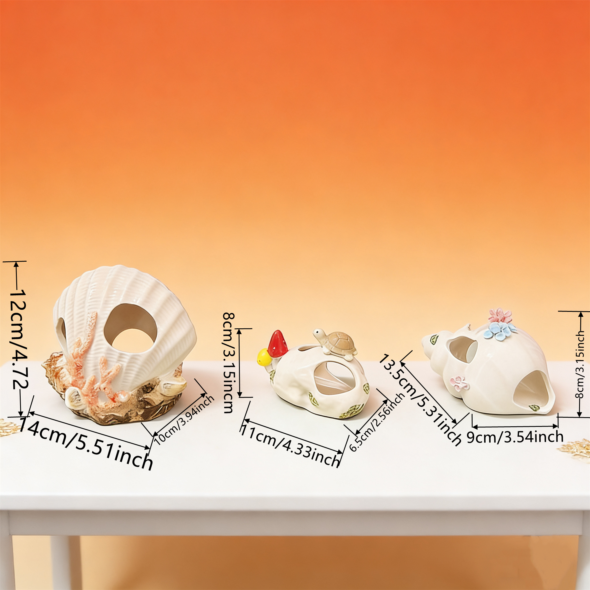 Ceramic marine ornaments, liqu - Marine Aquarium Home 리뷰 및 가격