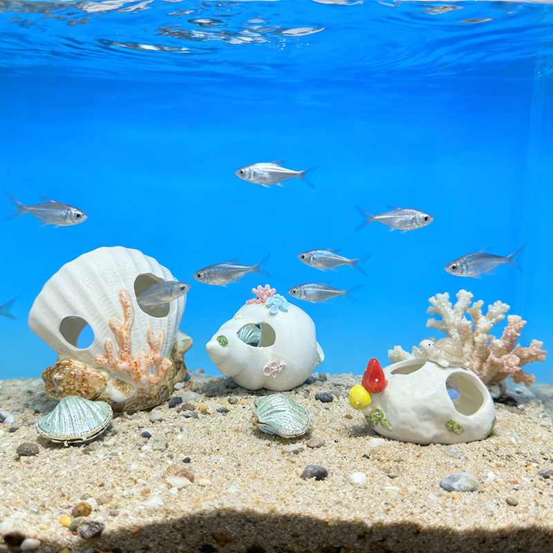 Ceramic marine ornaments, liqu - Marine Aquarium Home 리뷰 및 가격